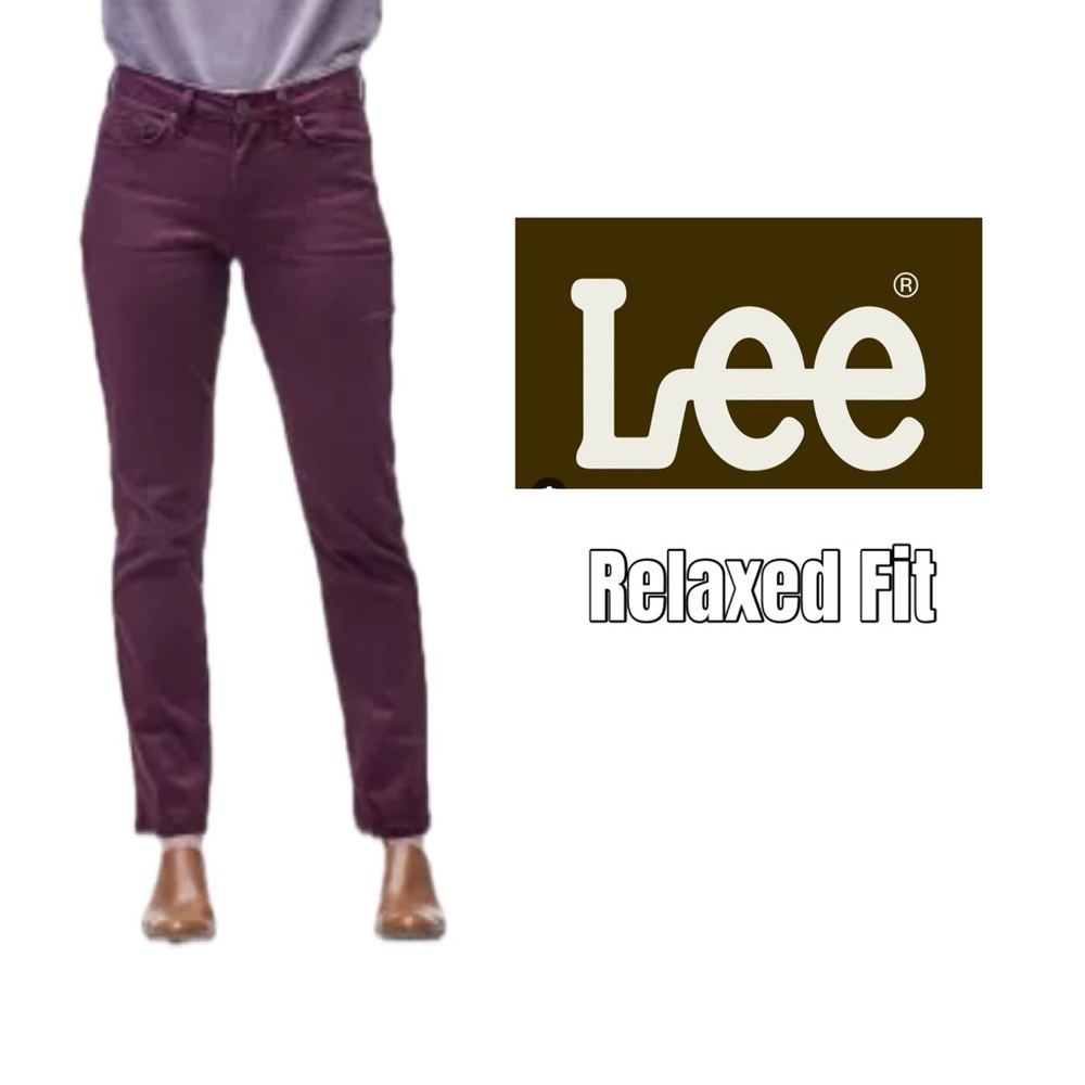 Lee Women's Relaxed Fit Jeans -‎ Purple